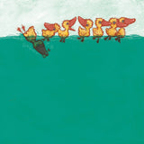 Sete patinhos na lagoa