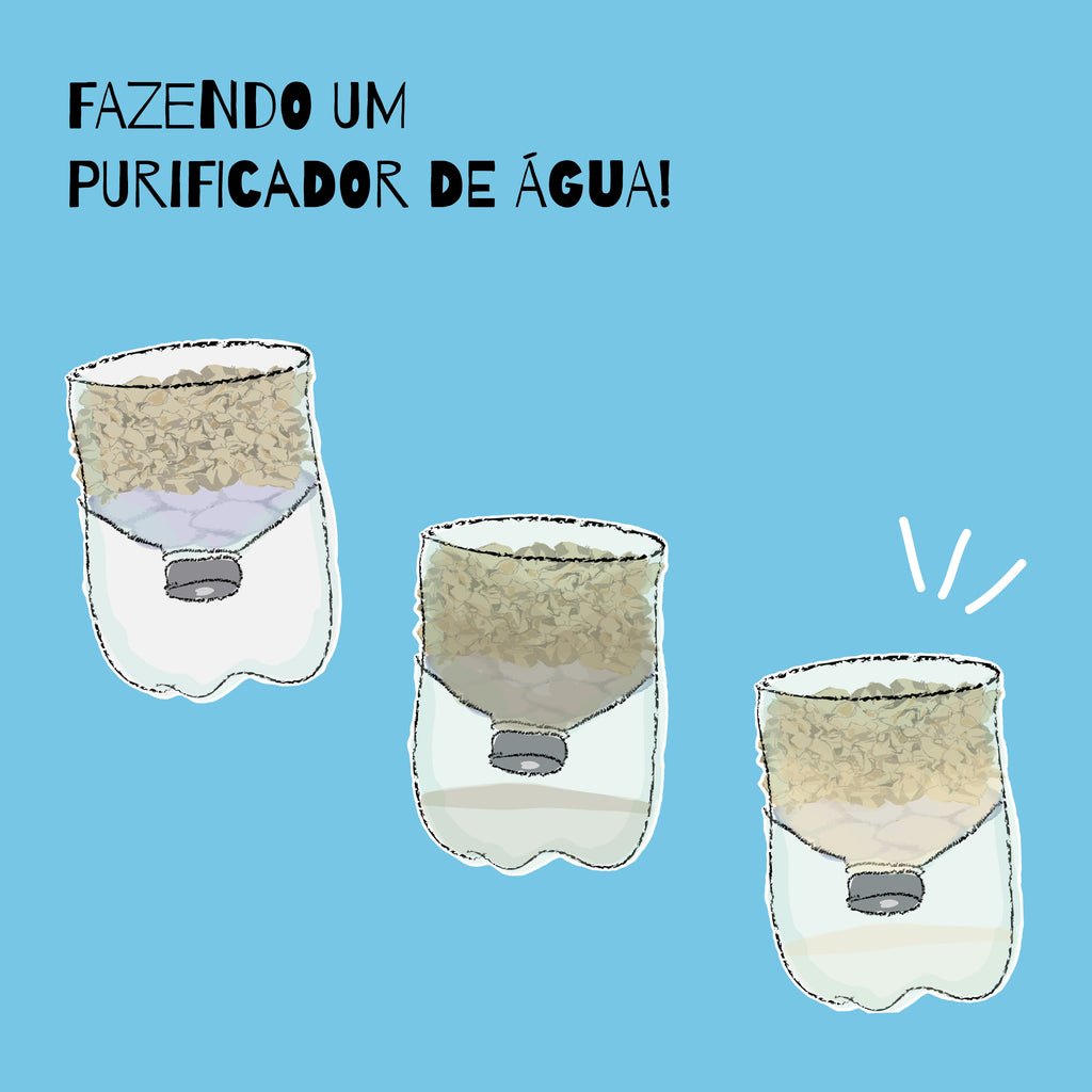 Como fazer um purificador de água