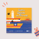 Quatro galinhas em alto-mar