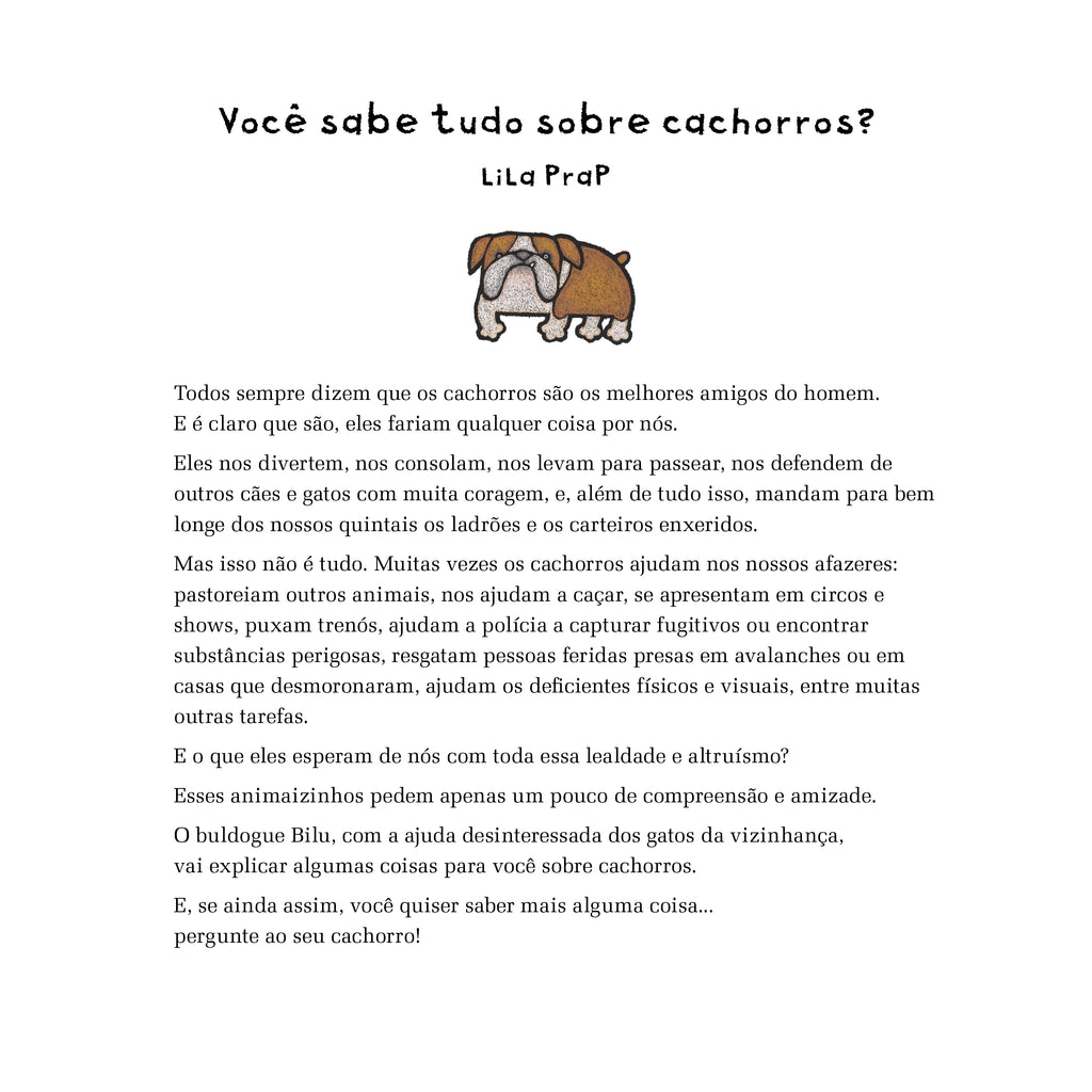 Você sabe tudo sobre cachorros? – Editora Biruta